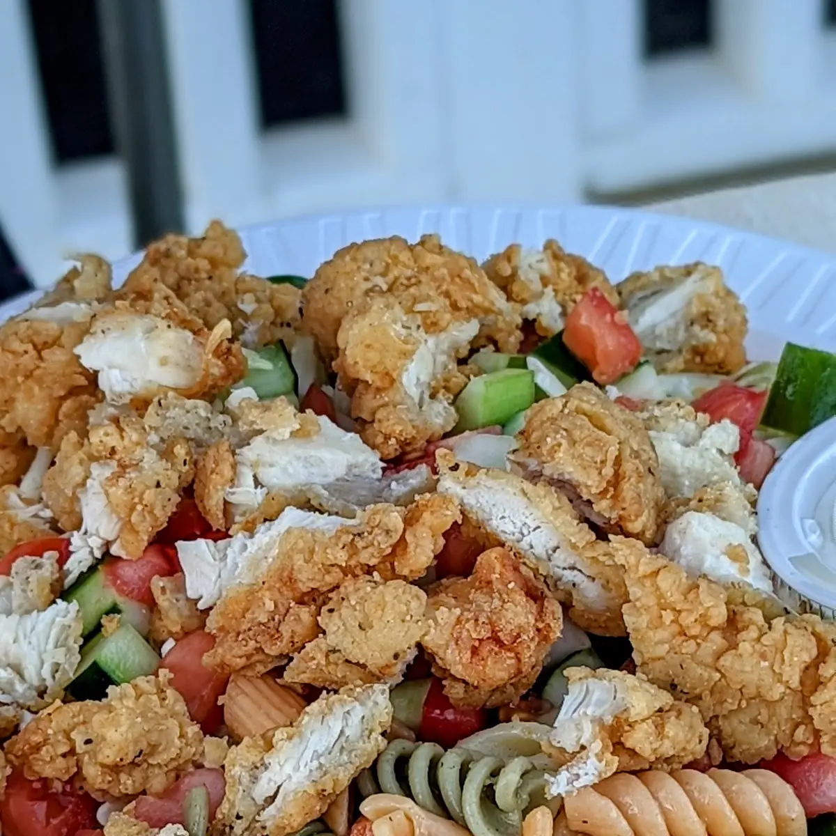 Crispy Chicken Salad