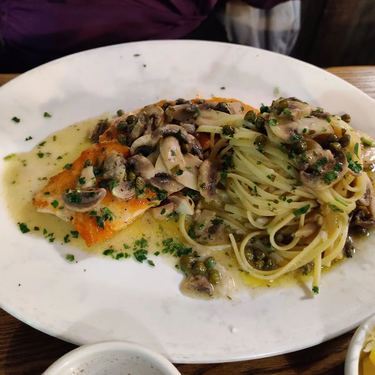Salmon Piccata
