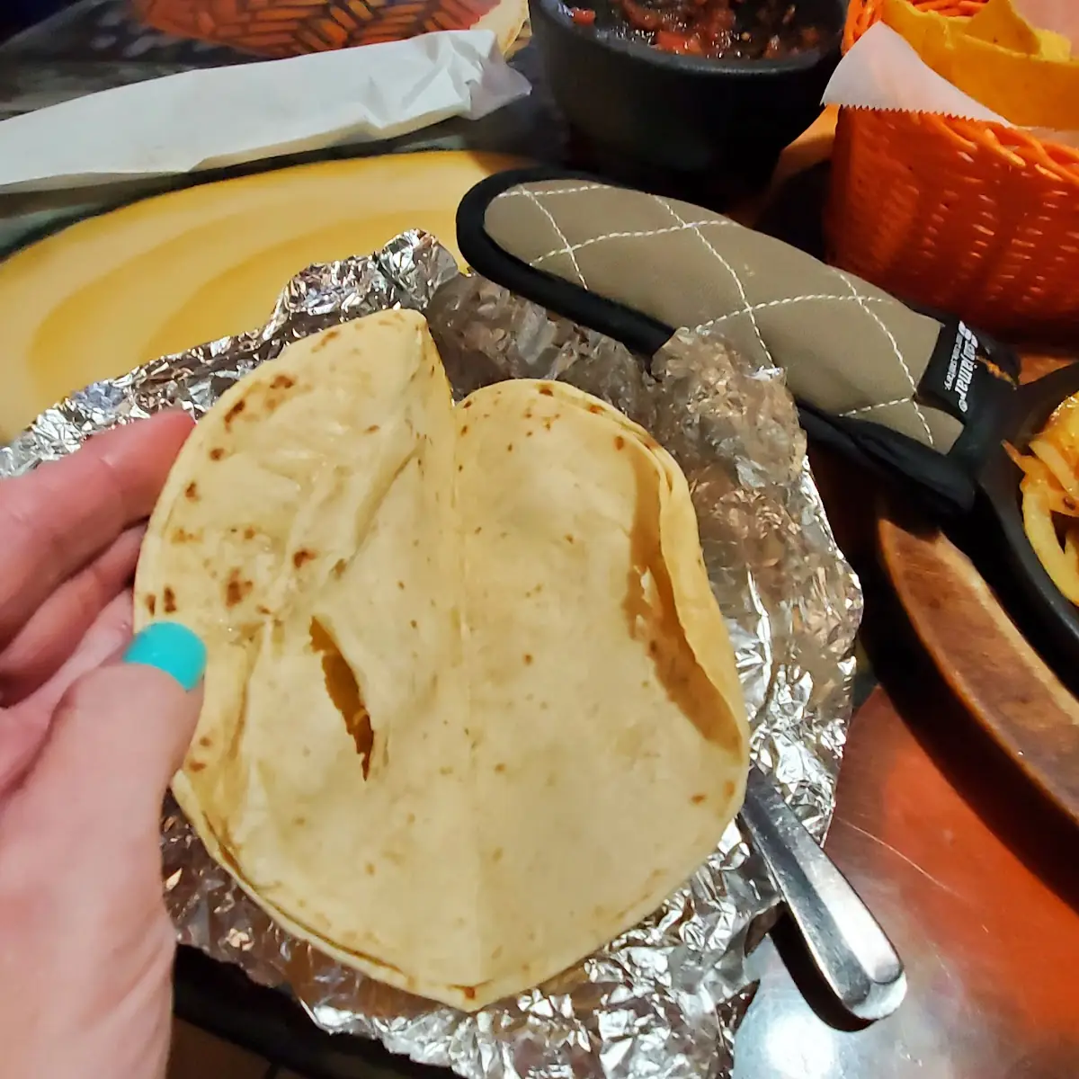 Shrimp Fajitas