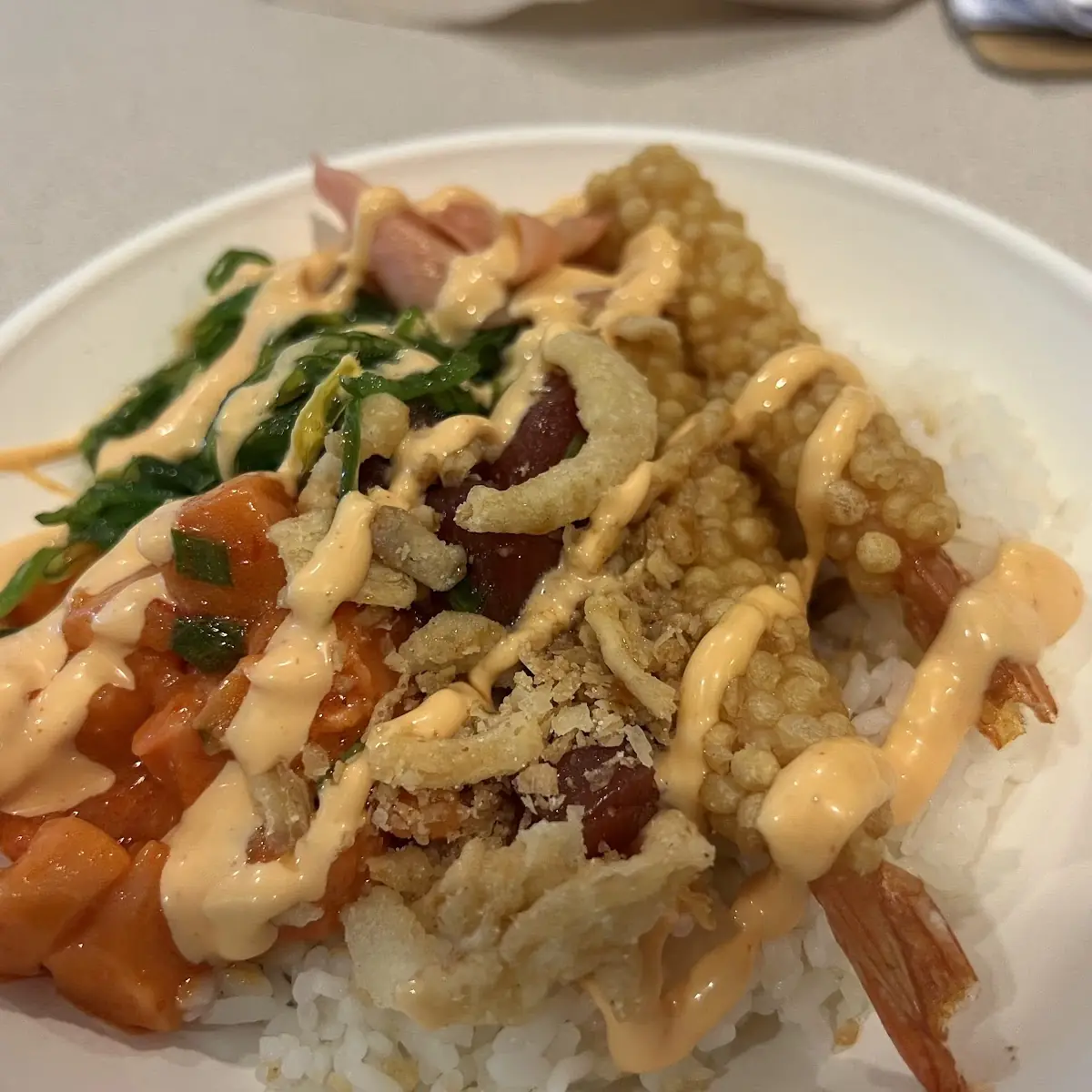 Tempura Shrimp and Rice