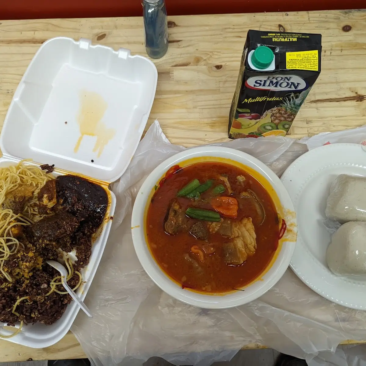 Fufu & Goat Meat