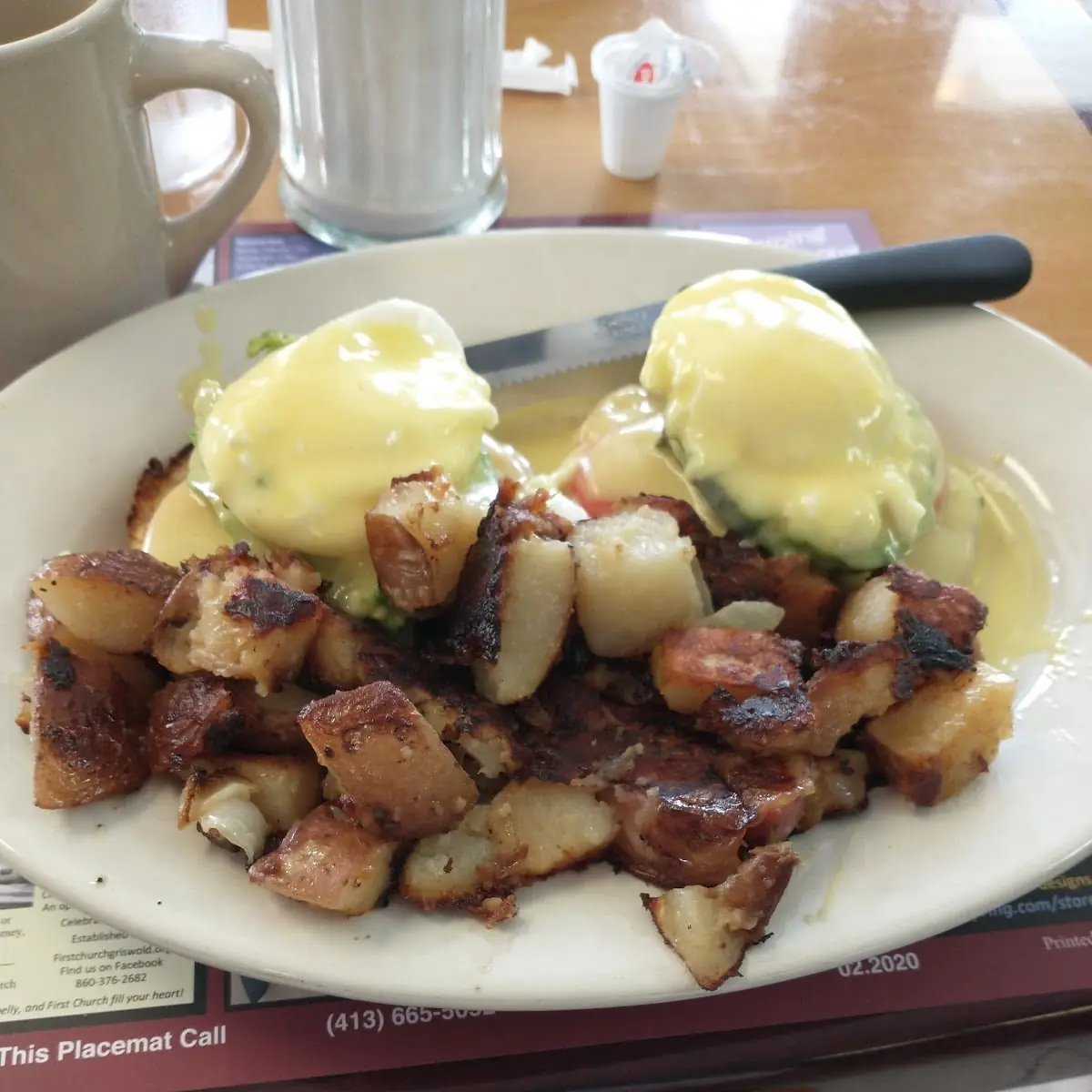 Avocado Eggs Benedict