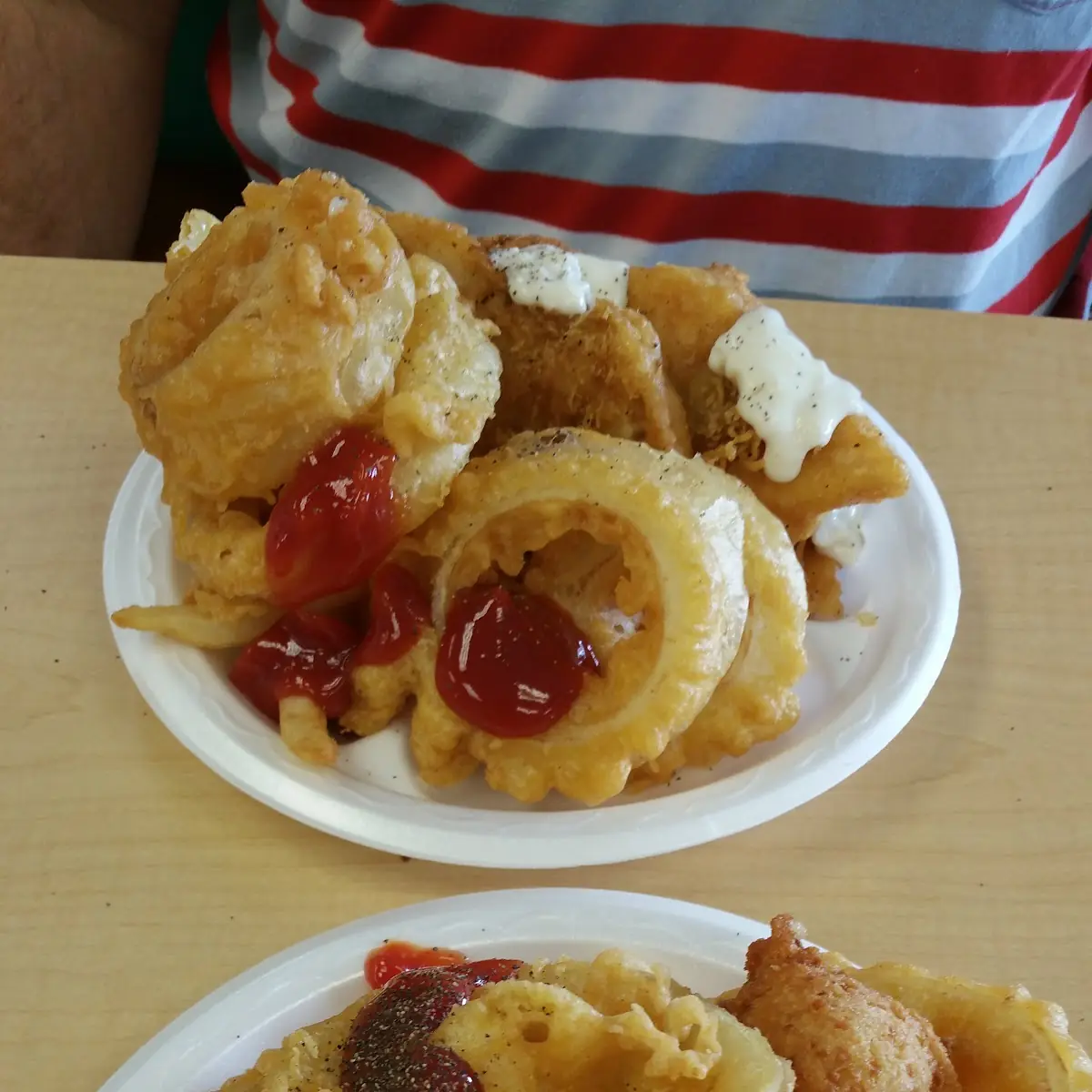 Fish and Onion Rings