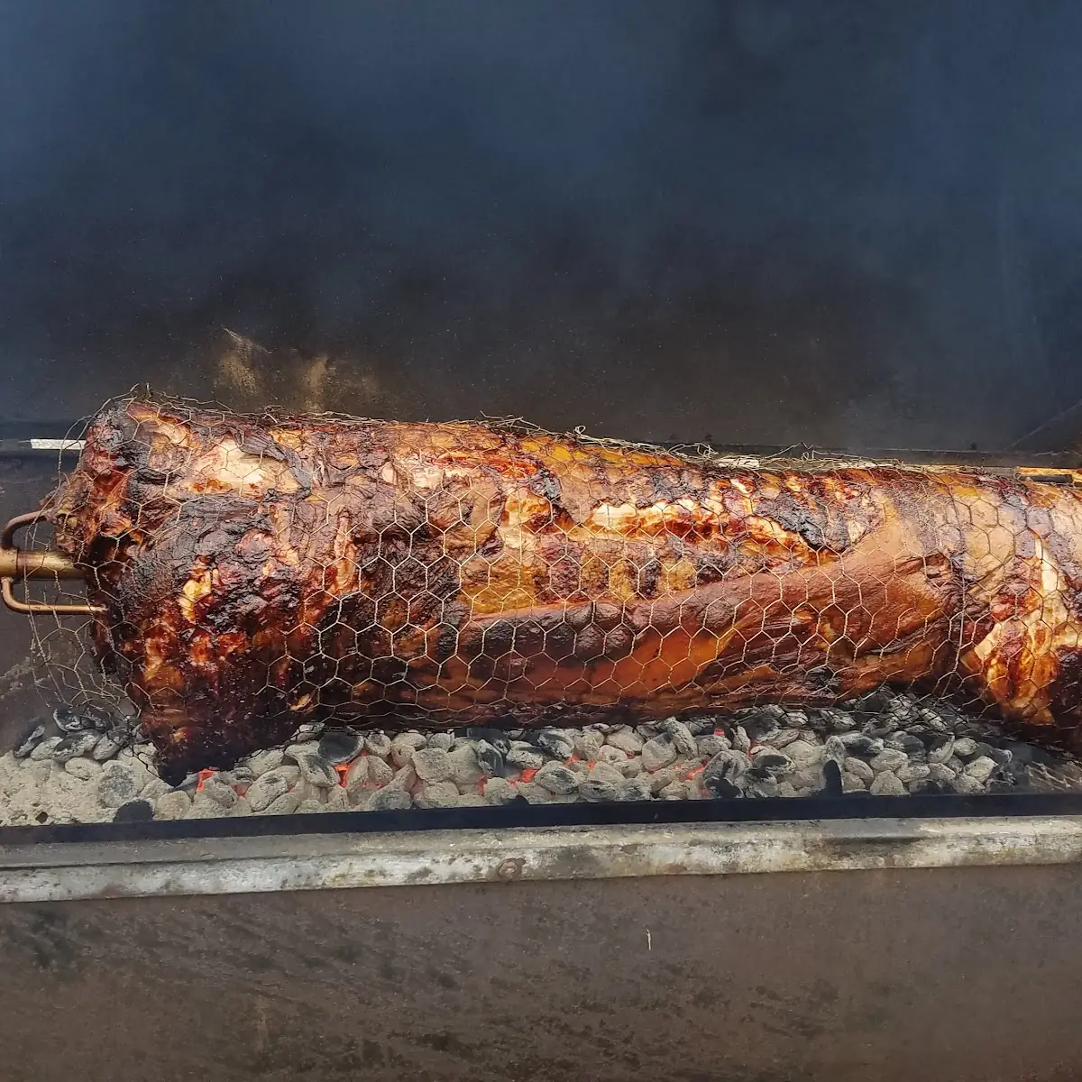 Pig Roast for Customer Appreciation Day