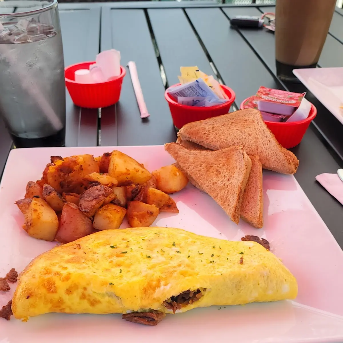 Philly Cheese Steak Omelette