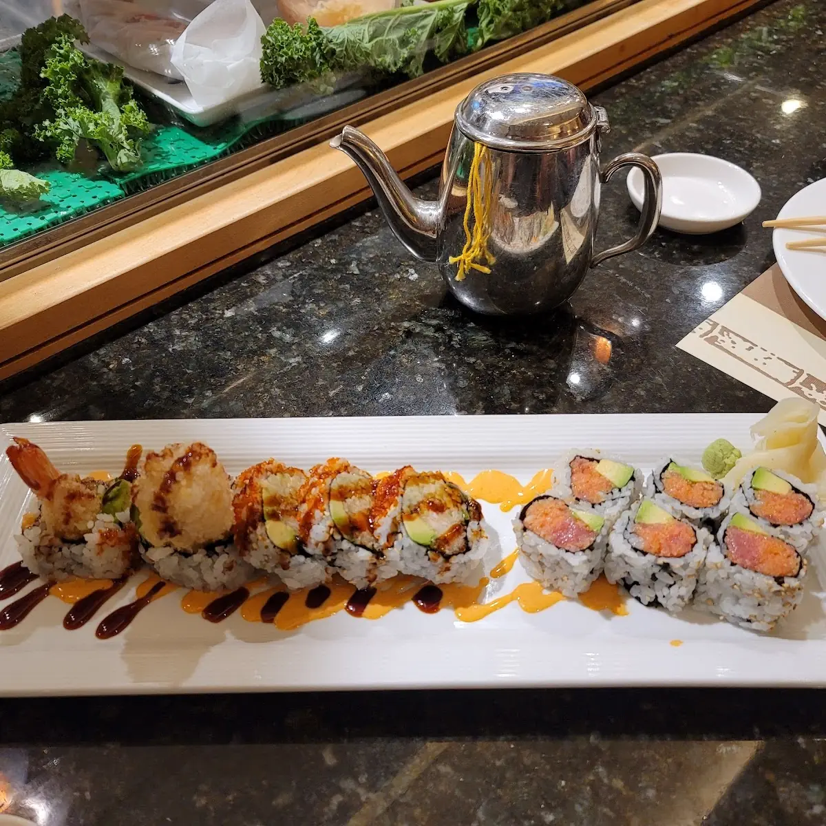 Spicy Tuna Maki and Crazy Maki