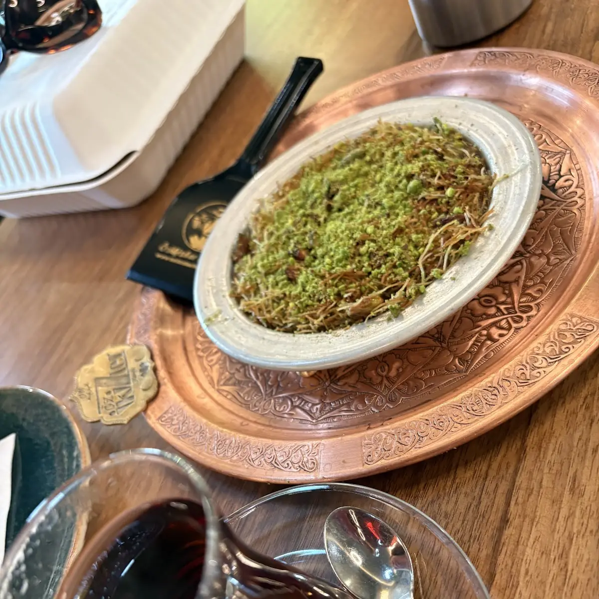 Pistachio Kadayif, Ozikizler Turkish Restaurant