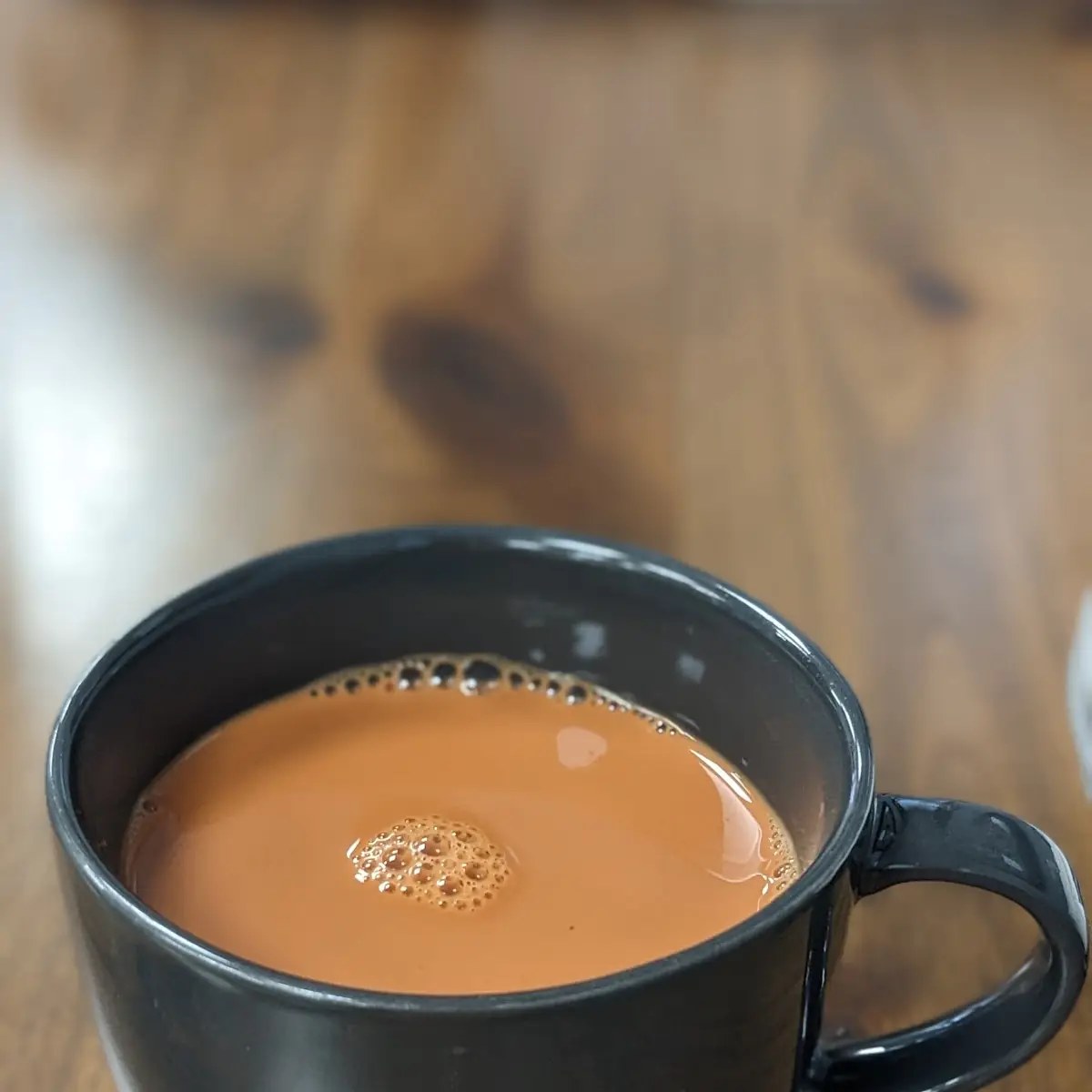 Burmese Hot Tea with Milk