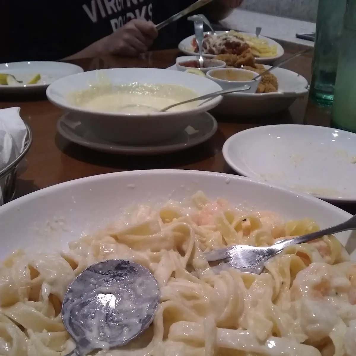 Shrimp Alfredo