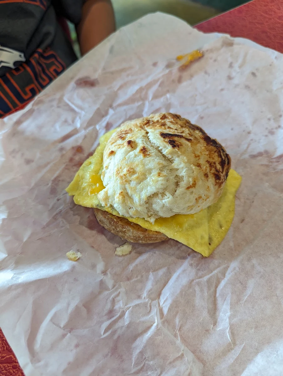 Chorizo Egg and Cheese Biscuit