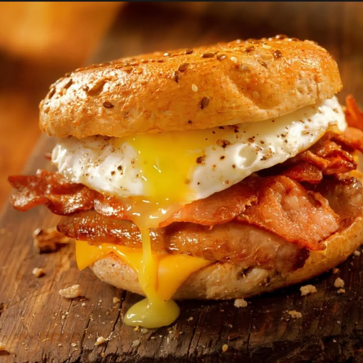 Bacon Egg and Cheese Sandwich