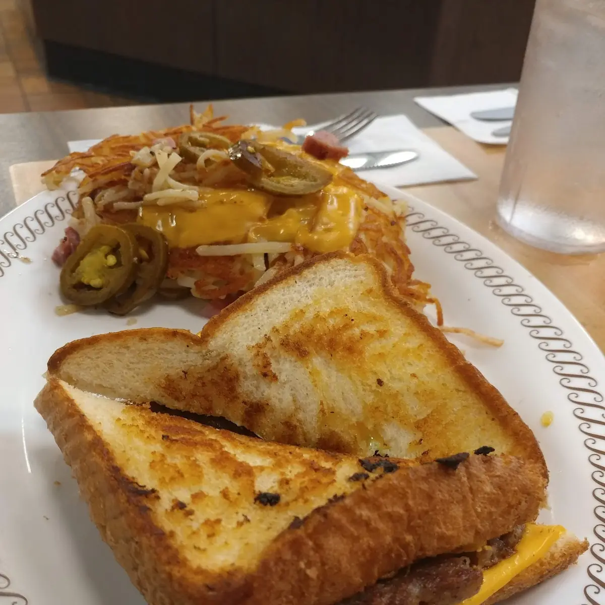 Texas Bacon Egg and Cheese