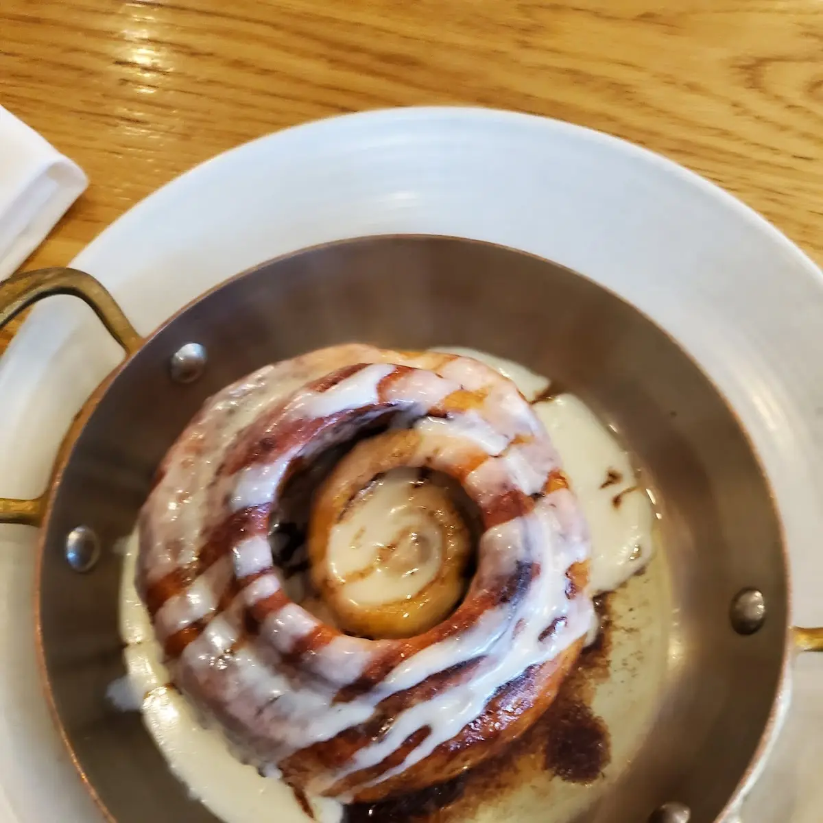 Tonka Bean Cinnamon Roll