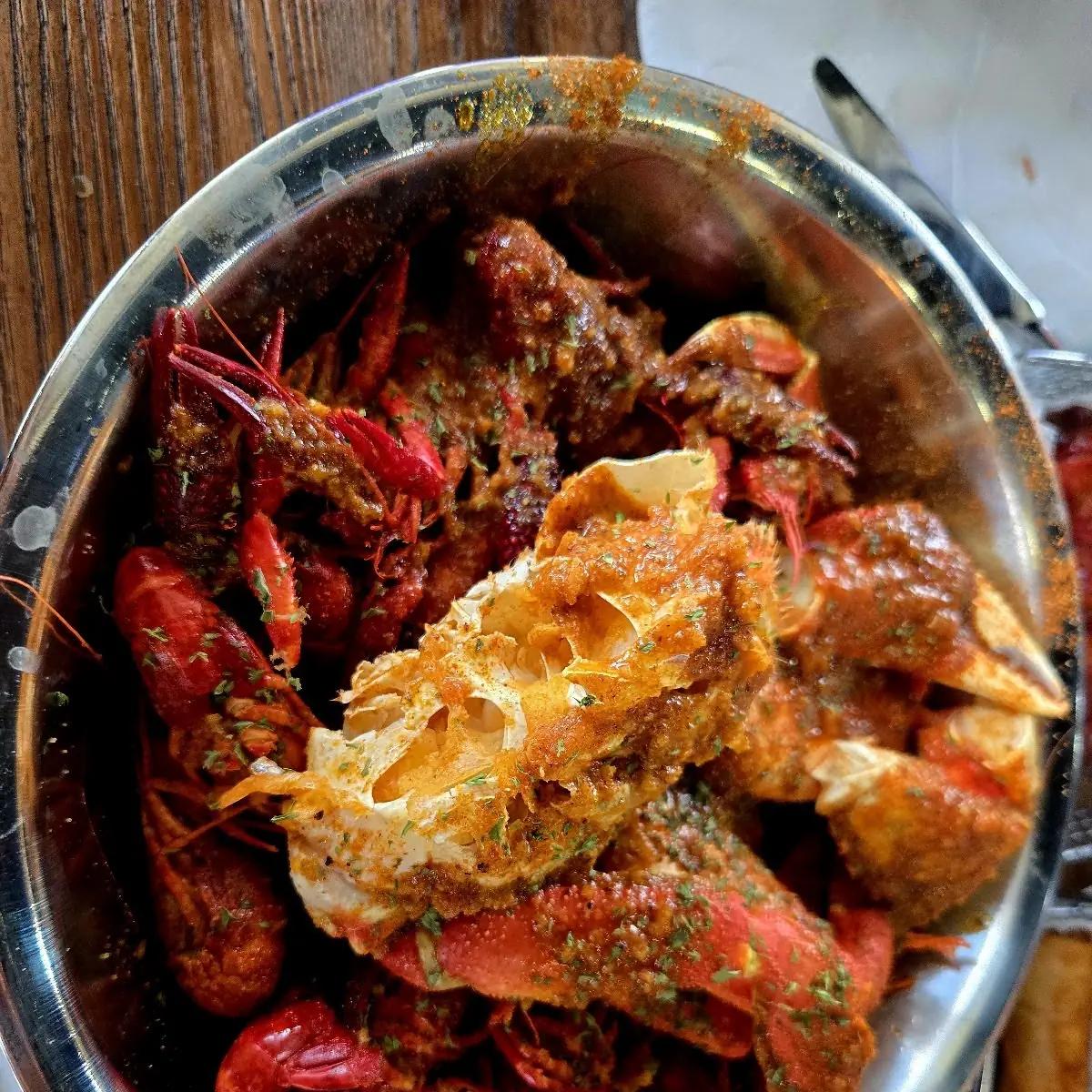 Salt & Pepper Blue Crab