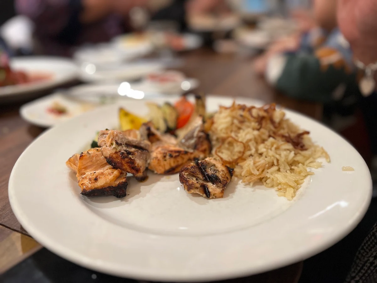 Salmon Kebab