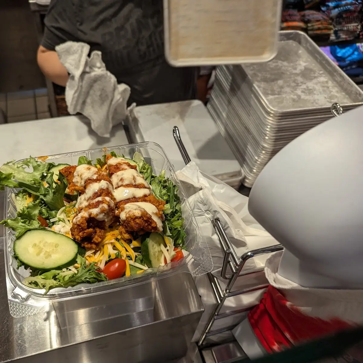 Fried Chicken Salad
