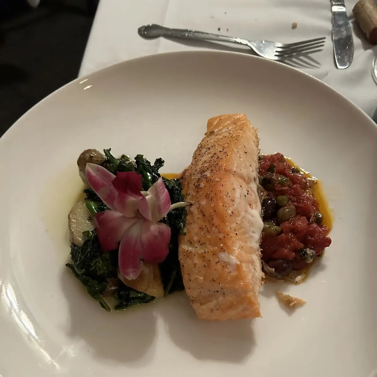 Pan Seared Branzino