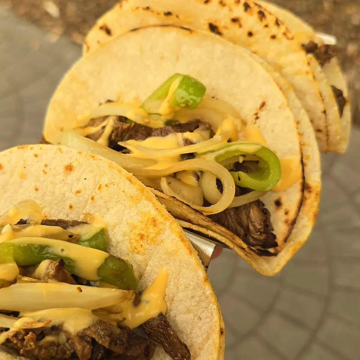 Philly Cheesesteak Taco