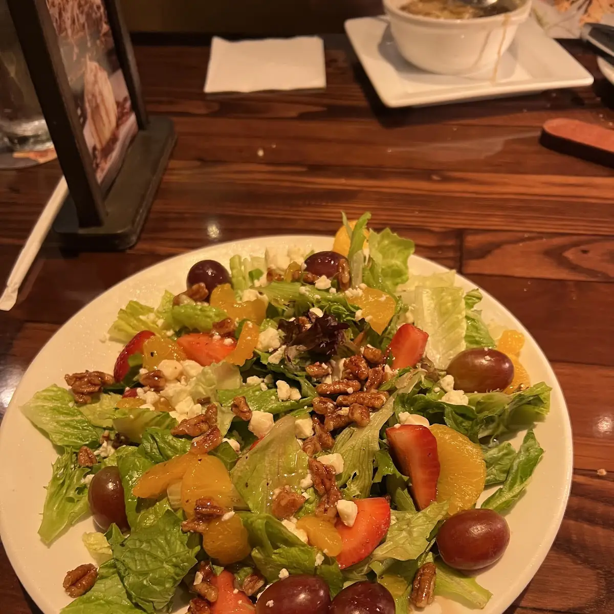 Strawberry & Pecan Salad