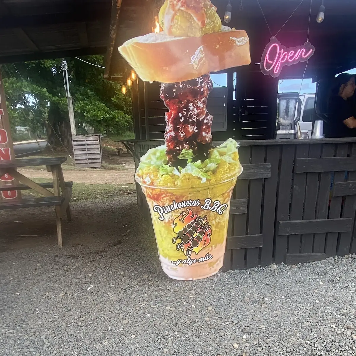 Mofongo En Vaso Con Pincho