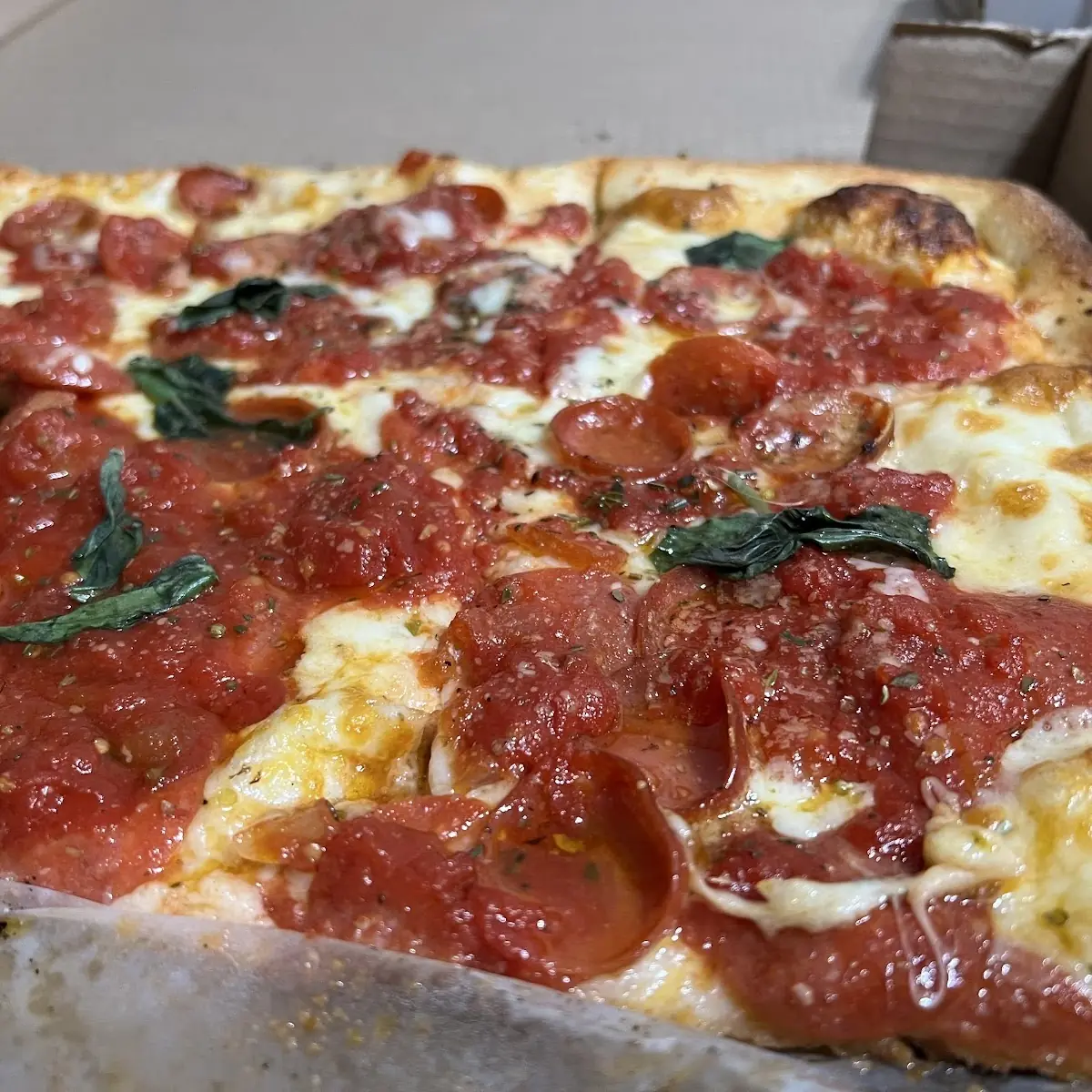 Grandma Meat Lovers Pizza