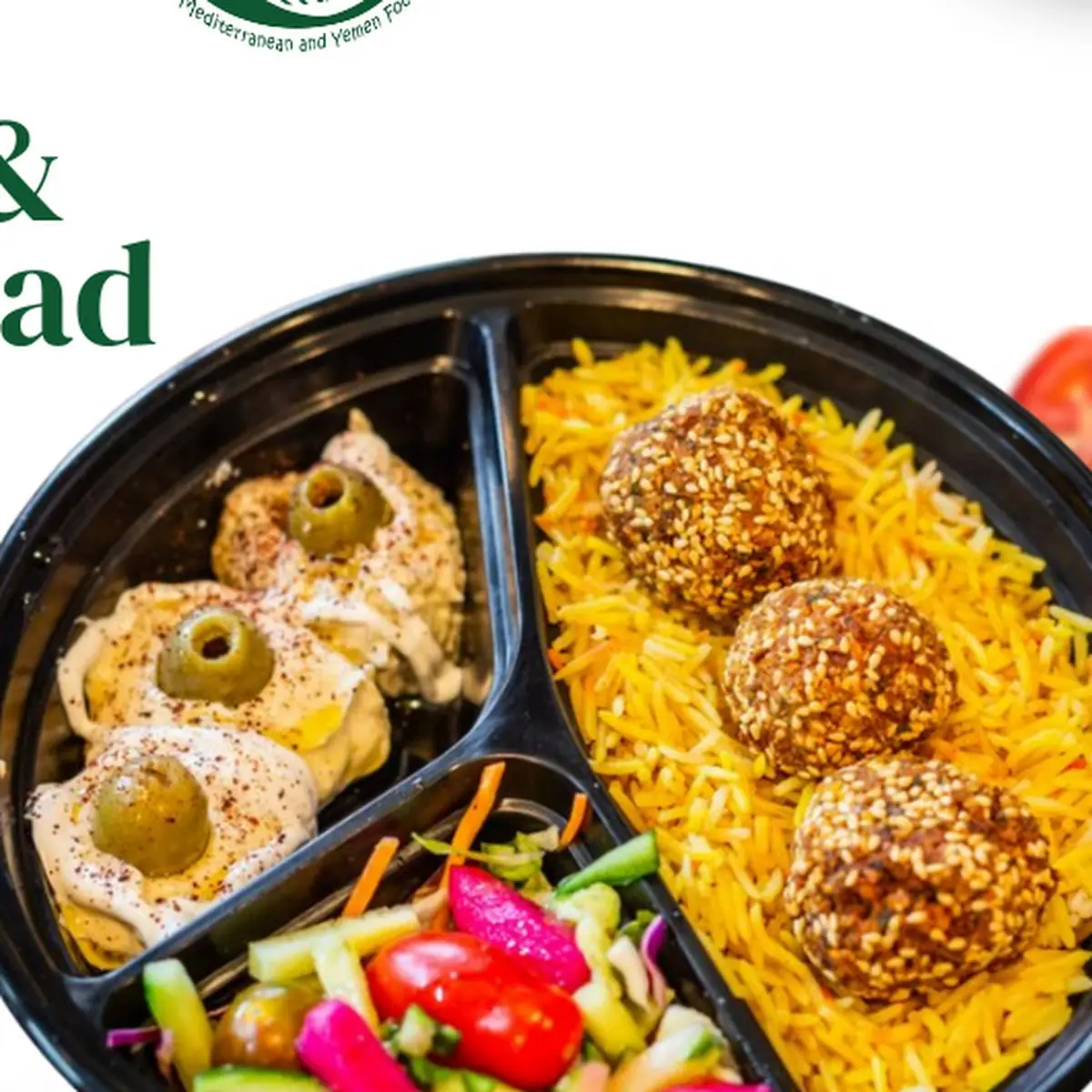 Falafel & Rice Salad