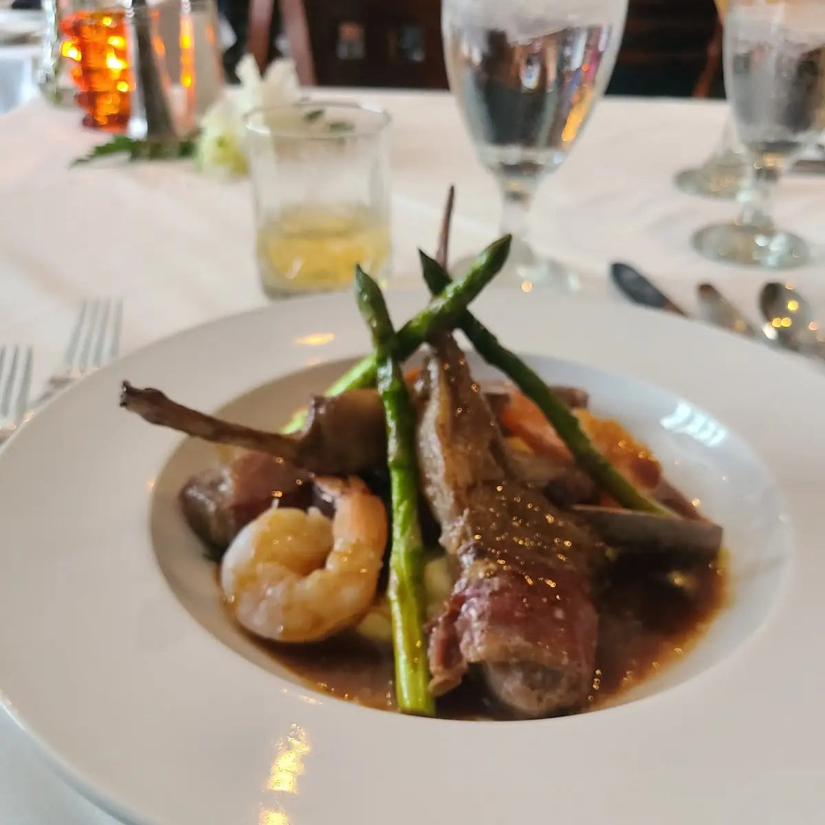 Prosciutto Wrapped Lamb Chops