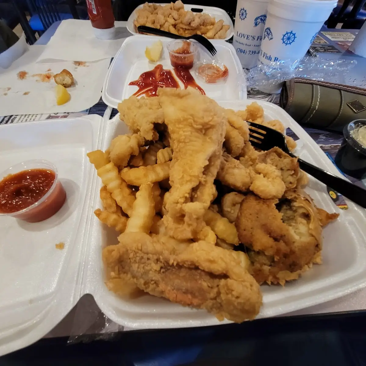 Seafood Sampler Platter
