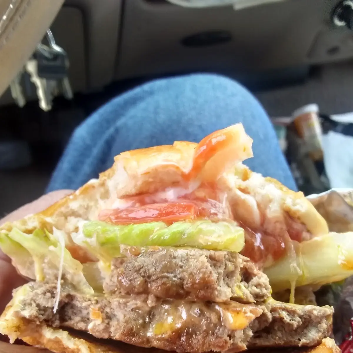 Dave's Double Cheeseburger