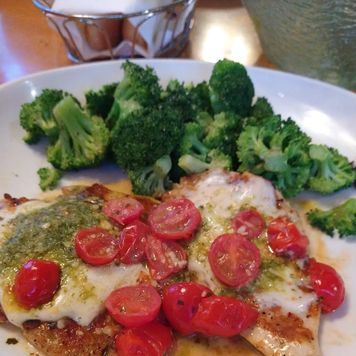 Grilled Chicken Margherita