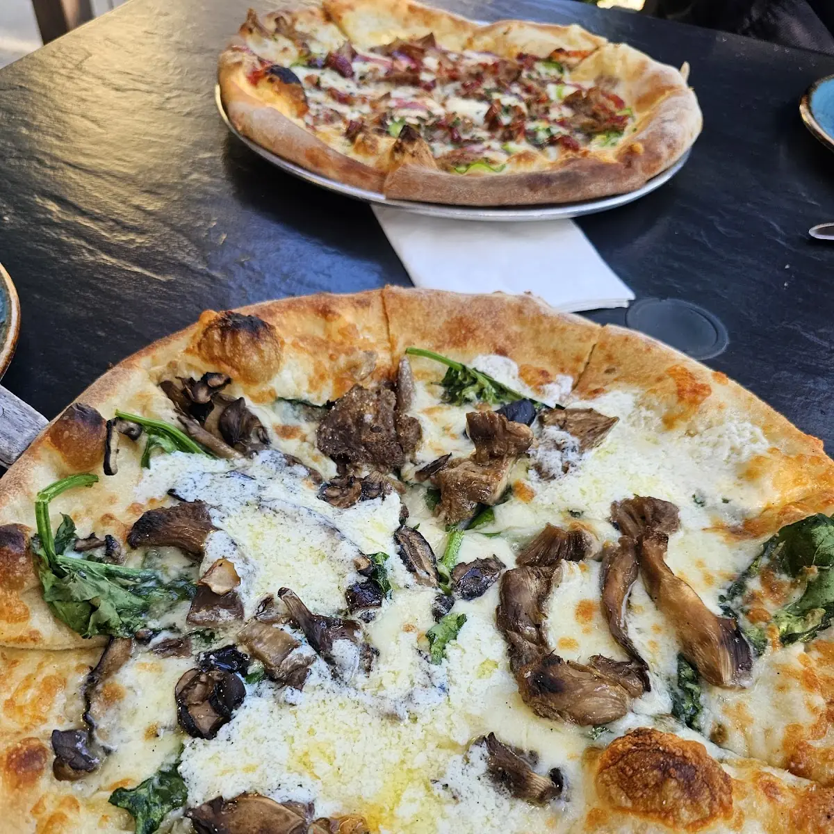 White Winter Pizza