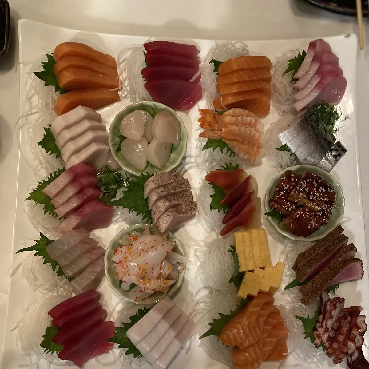 Sansu Sashimi Sampler