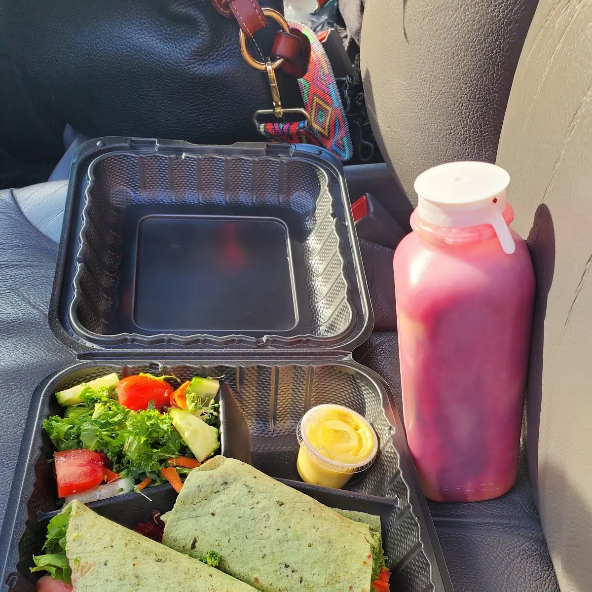 Spinach Veggie Wrap
