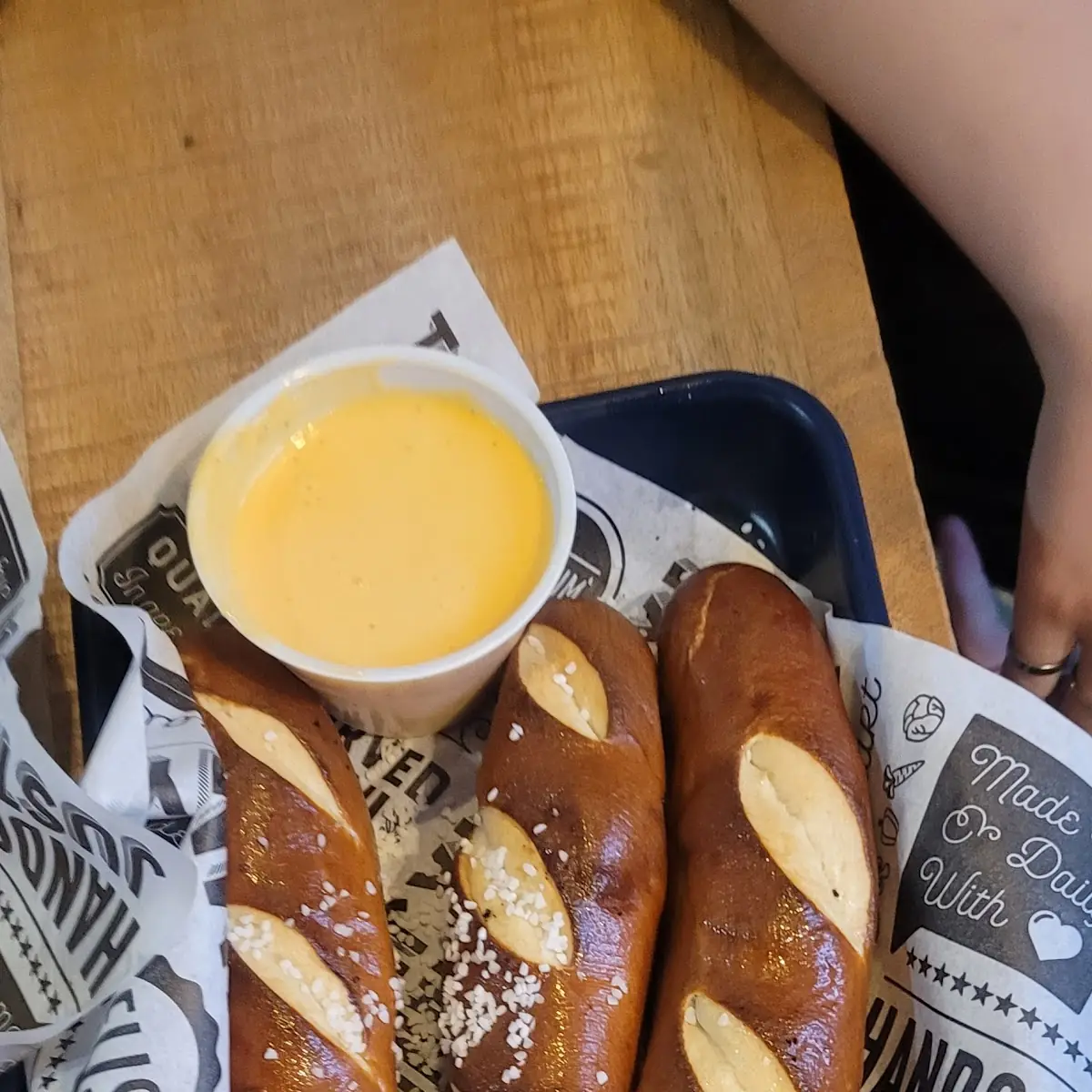 Bavarian Soft Pretzel Sticks