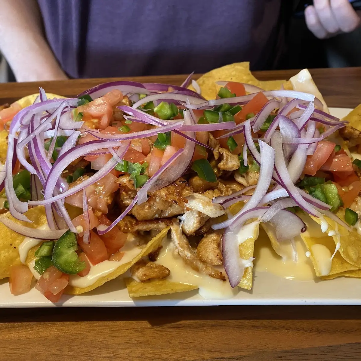 Ginger Chicken Nachos