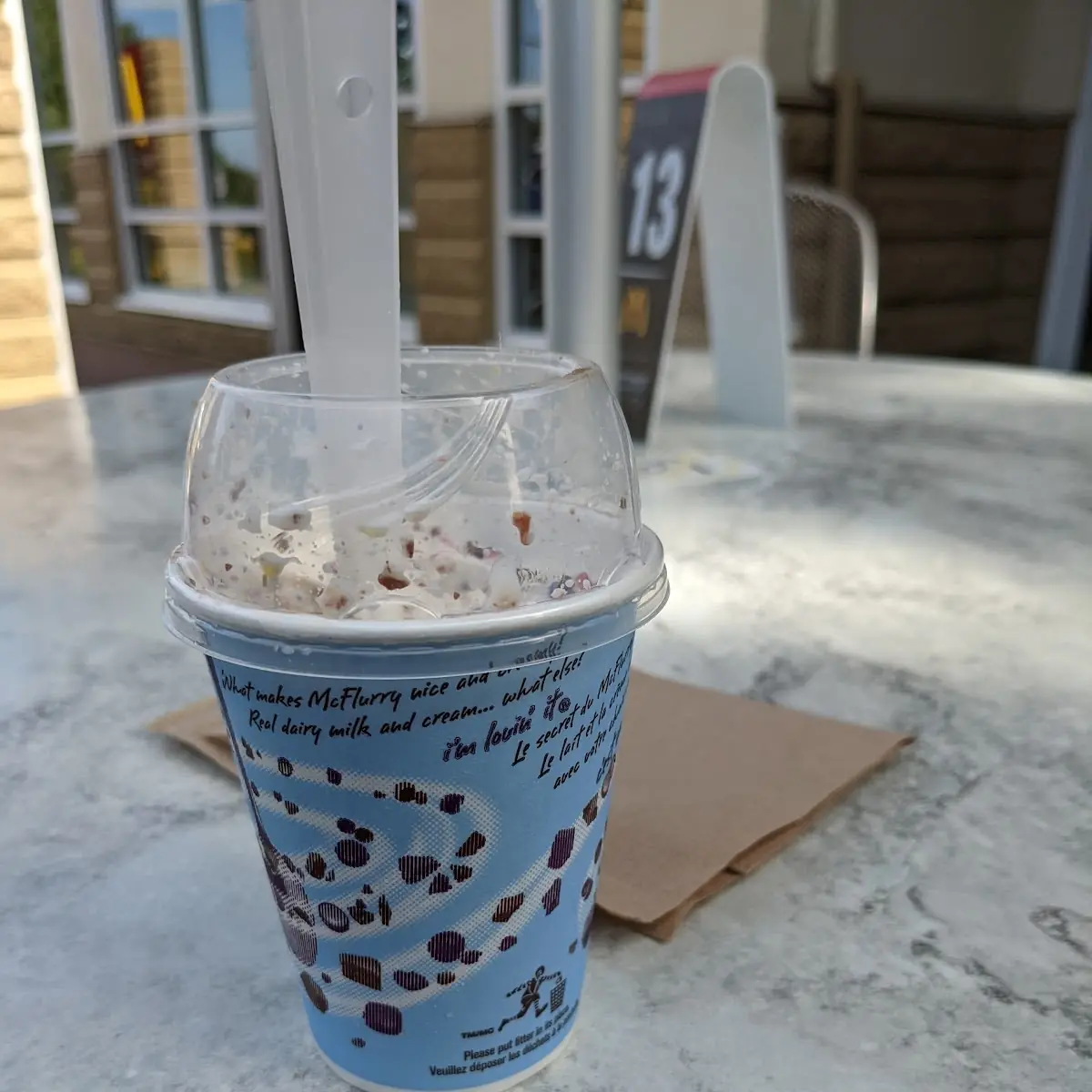 Smarties Mcflurry, McDonald's