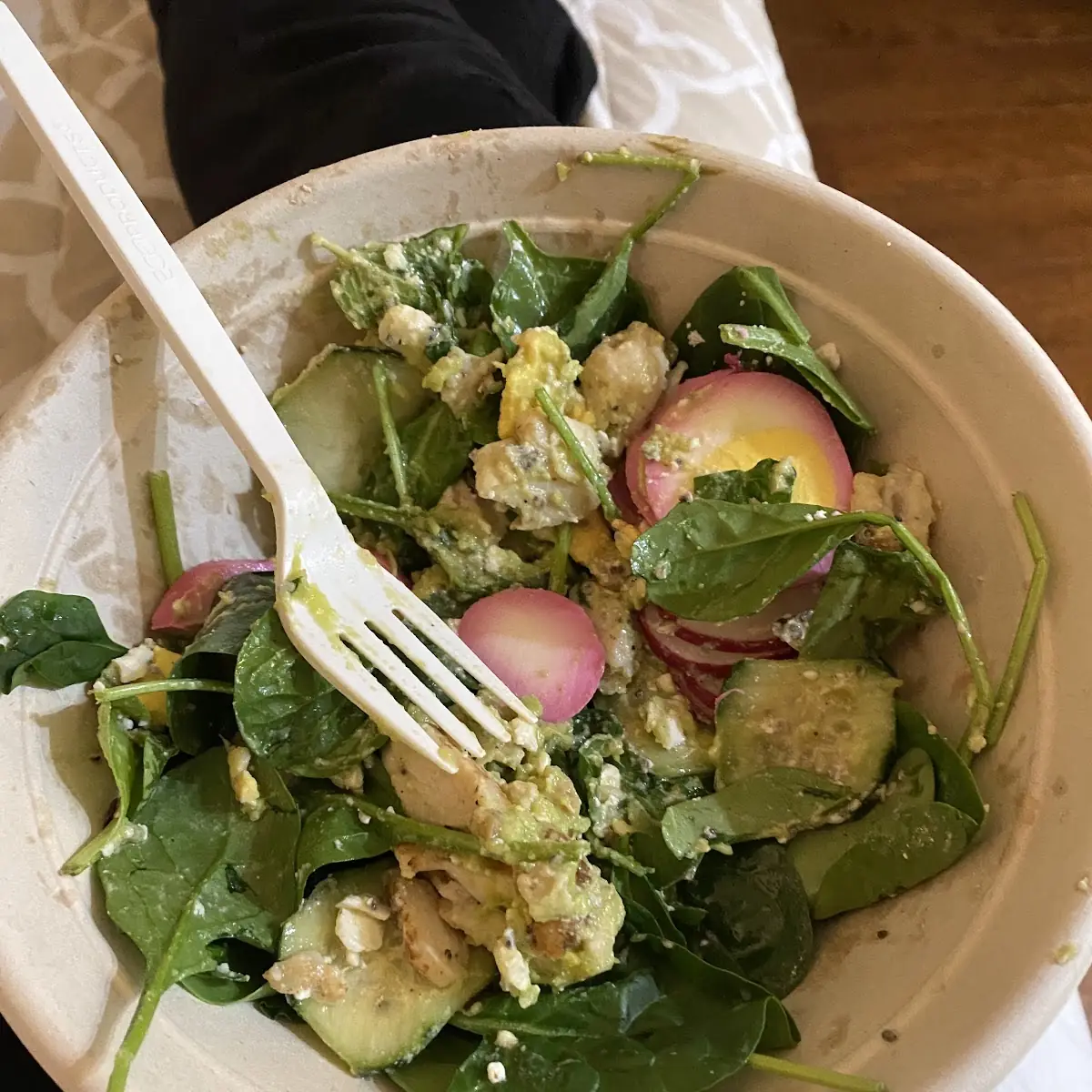 Strawberry Spinach Salad