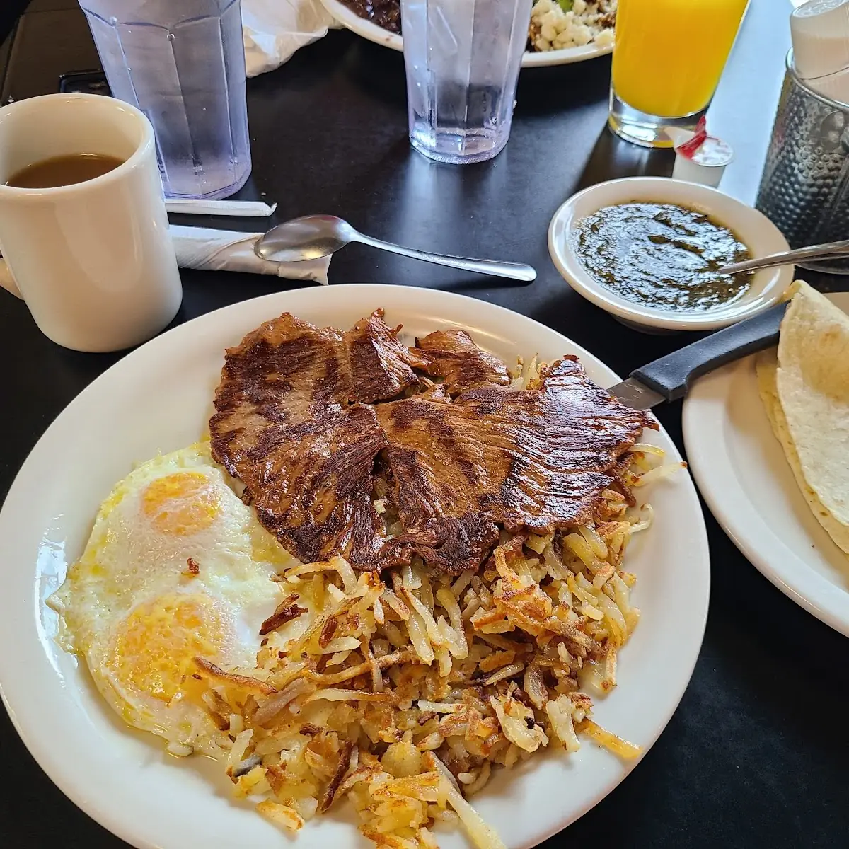 Carne Asada & Eggs