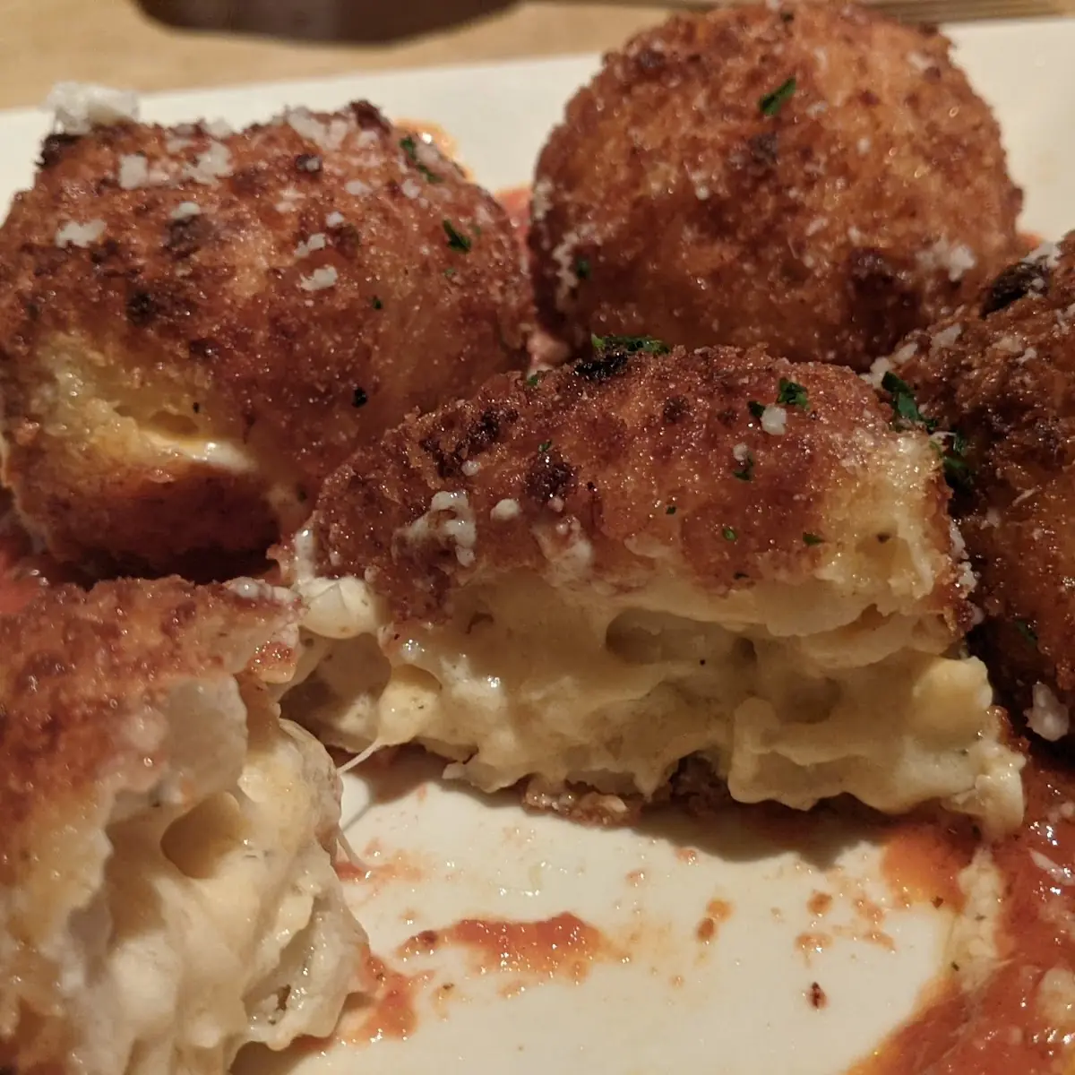 Fried Mac N Cheese Balls