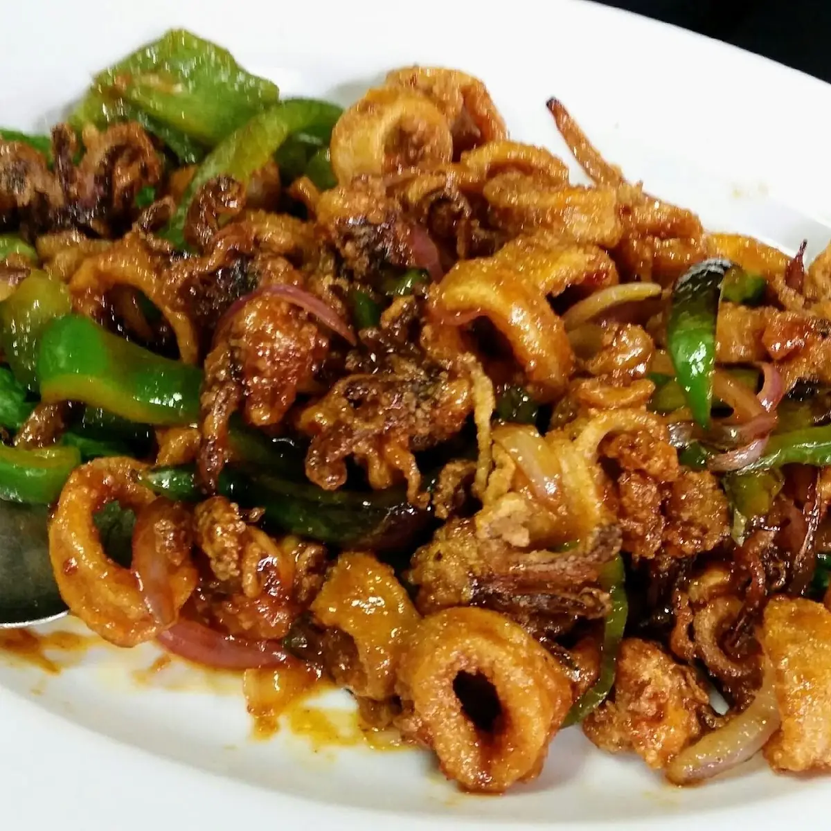 Crispy Calamari with Chilli Sauce