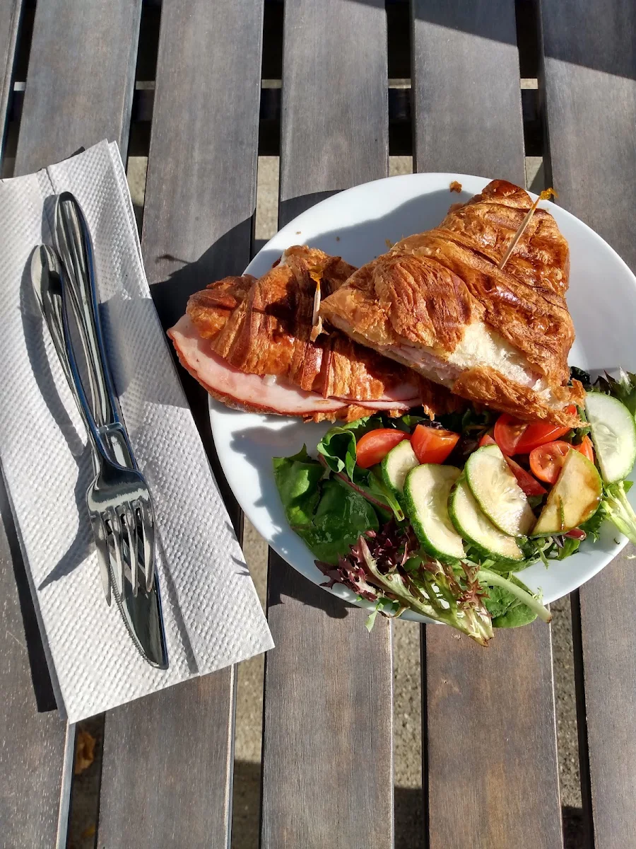 Ham and Cheese Croissant