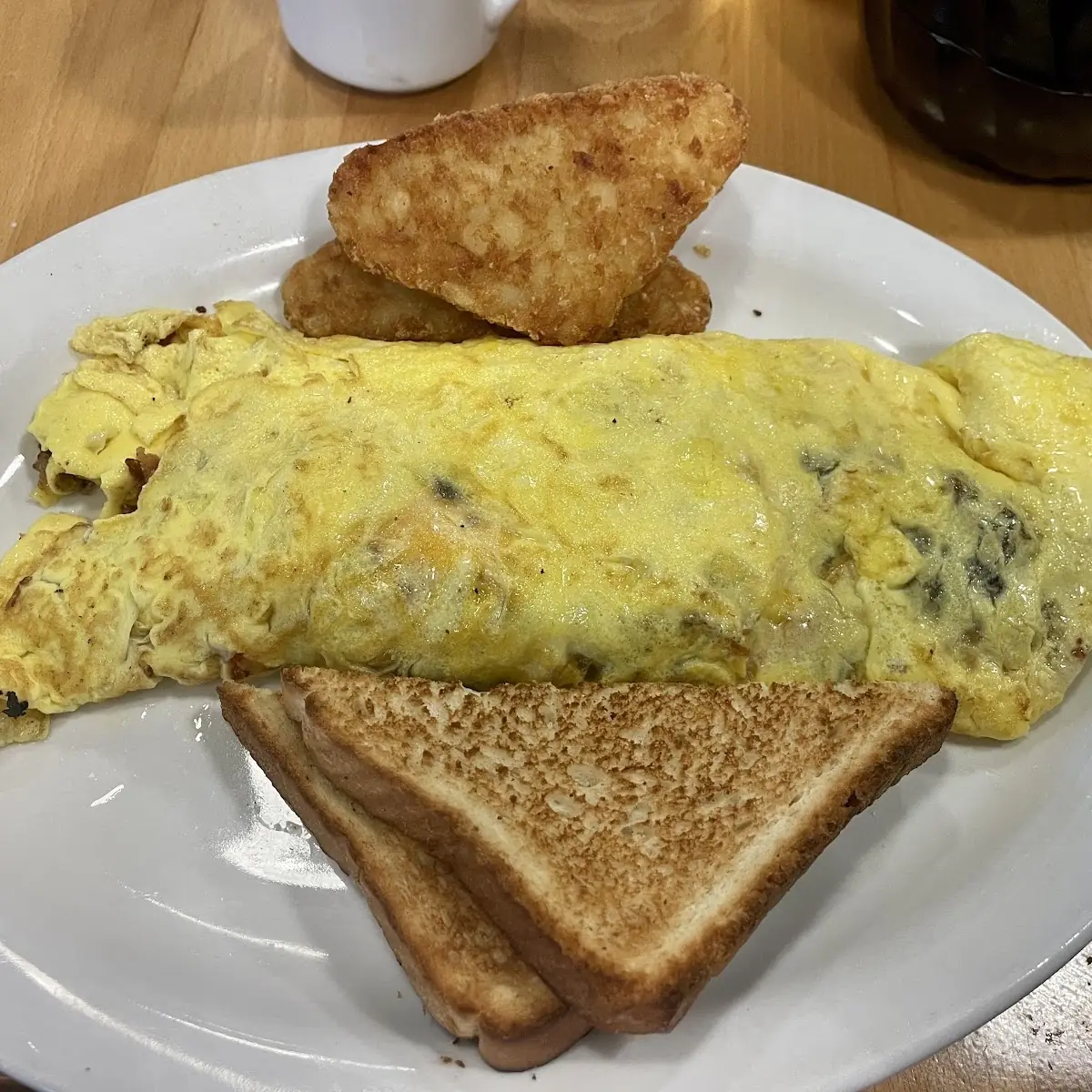 Bacon and Cheese Omelette
