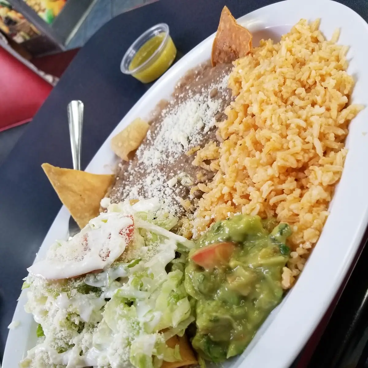 3 Enchiladas Verdes Plate