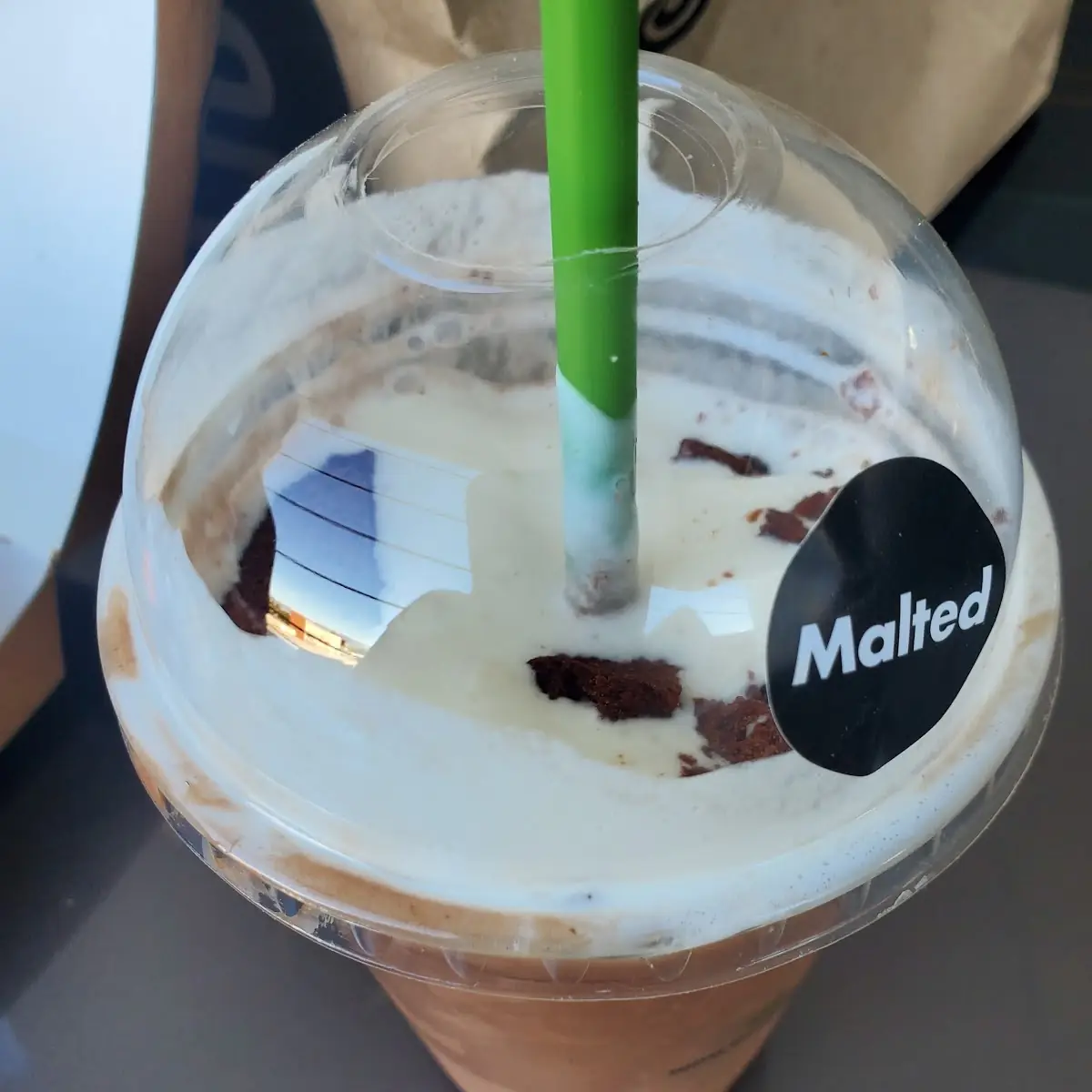 Brownie Batter Hot Cocoa Shake