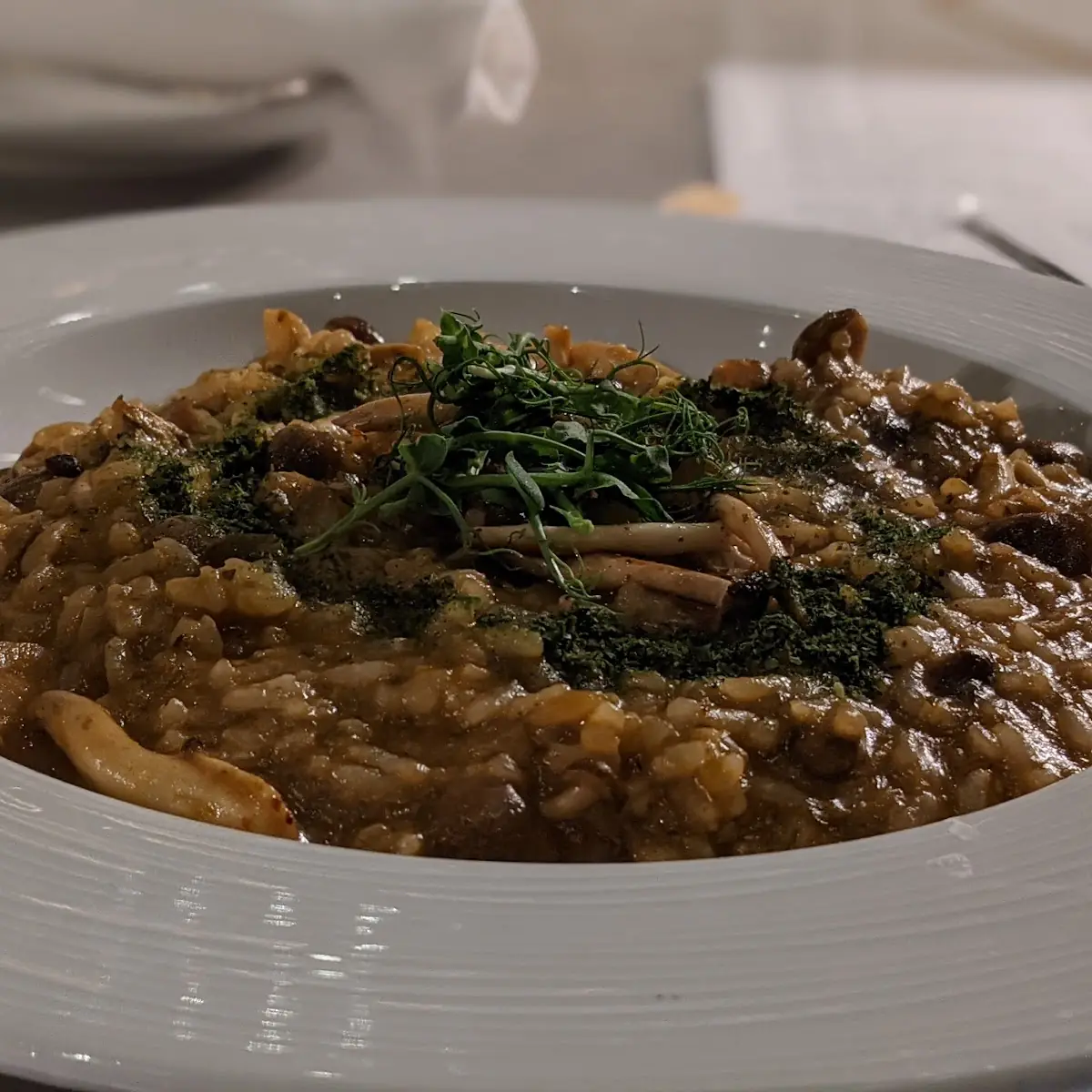 Hamakua Mushroom Risotto