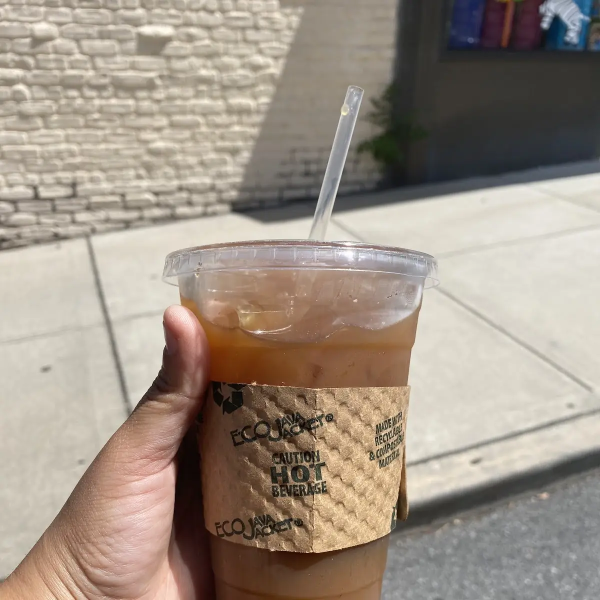 Cold Brew Iced Coffee with Caramel