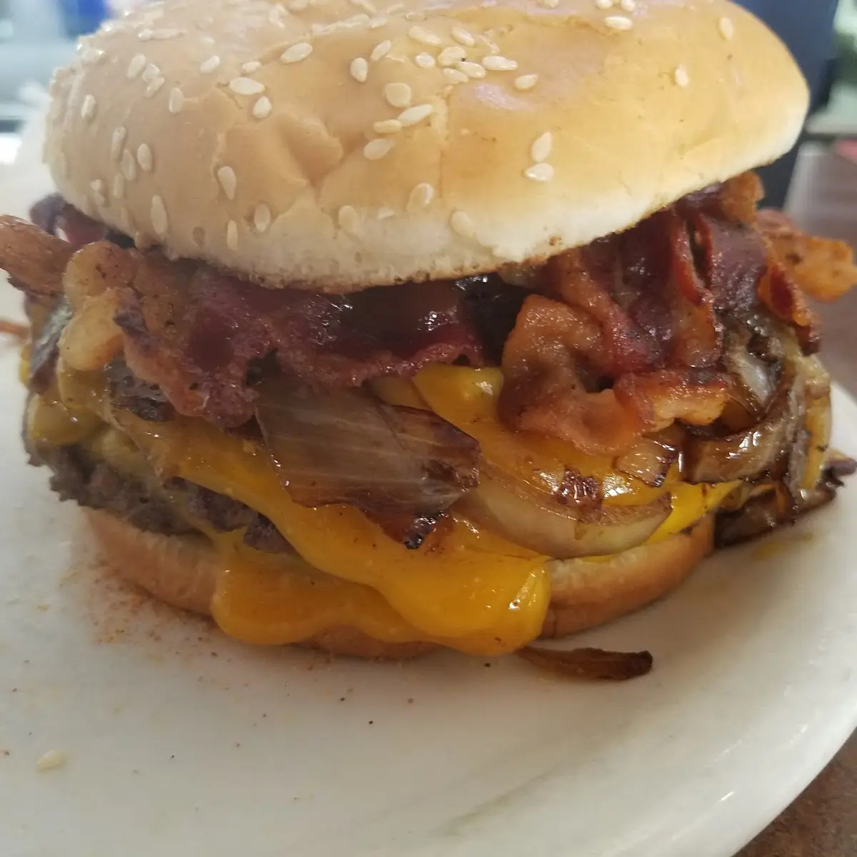 Double Cheeseburger Bacon