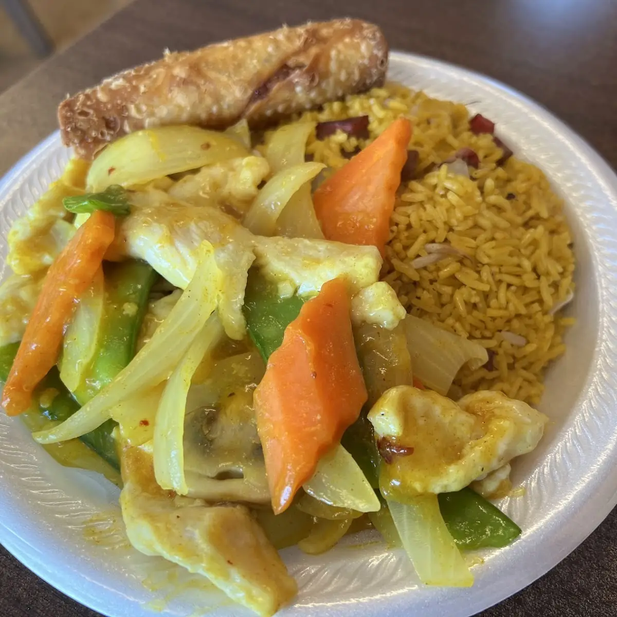 Curry Chicken Lunch Special