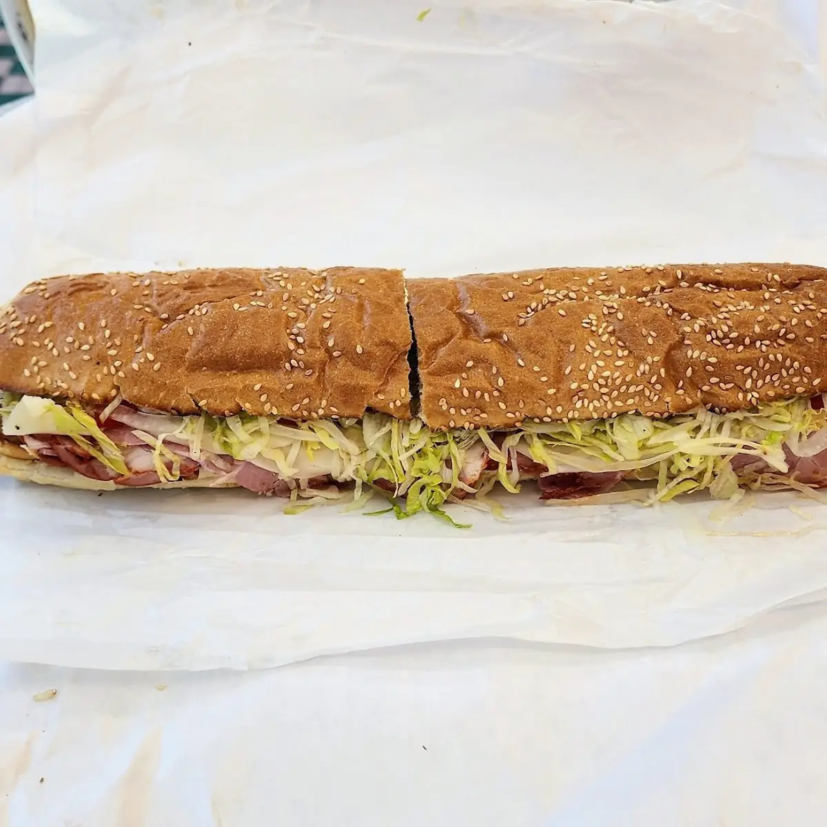 Foot Long Capicolla and Provolone