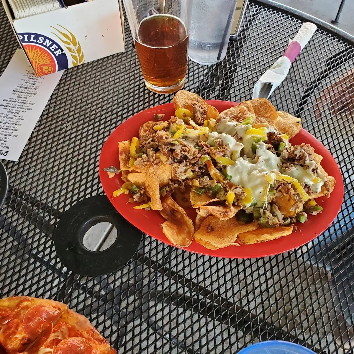 Philly Cheese Chips Appetizer